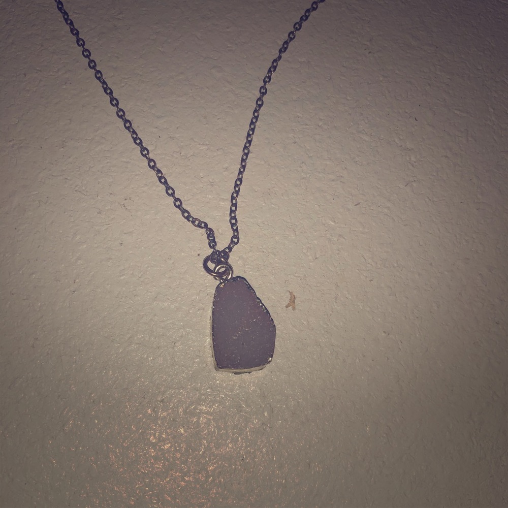 Gold Amethyst Necklace